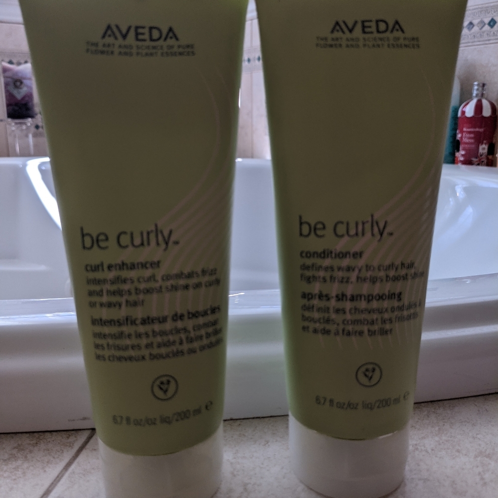 Aveda conditioner & curl cream